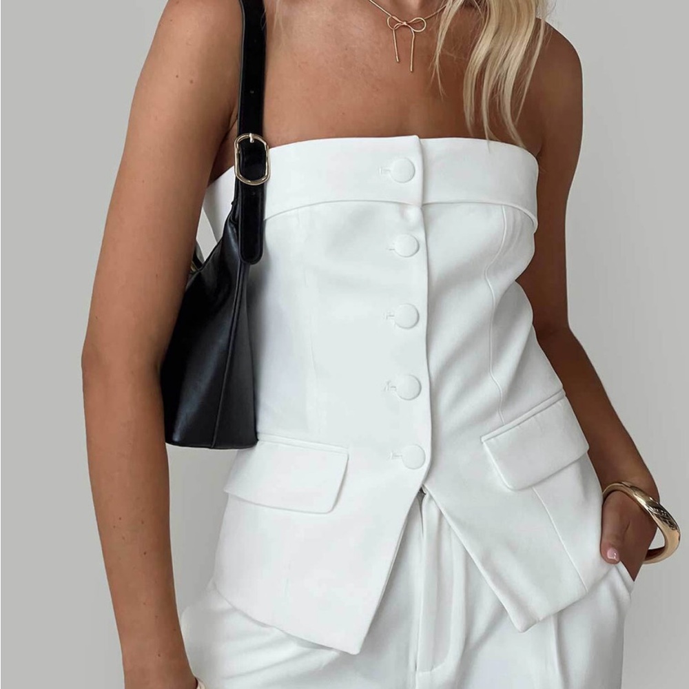 Change It Up strapless top
